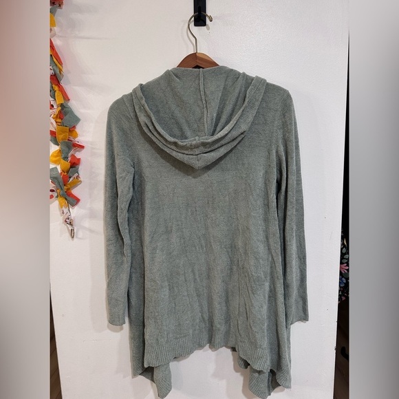 Barefoot Dreams CozyChic Ultra Lite Hooded Open Cardigan Women’s Size XSmall - Picture 6 of 6